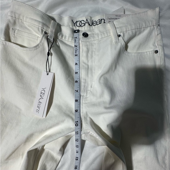 Yoga Jeans – Emily Slim – White Sustainable Denim – Size 32 - New With Tags - Picture 10 of 14
